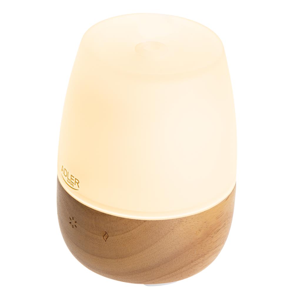 Adler AD 7967 Ultraschall Aroma Diffuser 3in1 für Ätherische Öle USB 7 Farben