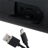 Camry CR 1901 Kabelloser Bluetooth Lautsprecher mit Beleuchtung AUX wireless schwarz