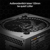 be quiet! Pure Power 13 M 850W Netzteil 80 PLUS® Gold Effizienz ATX 3.1-Netzteil für PCIe 5.1 GPUs 120mm Lüfter