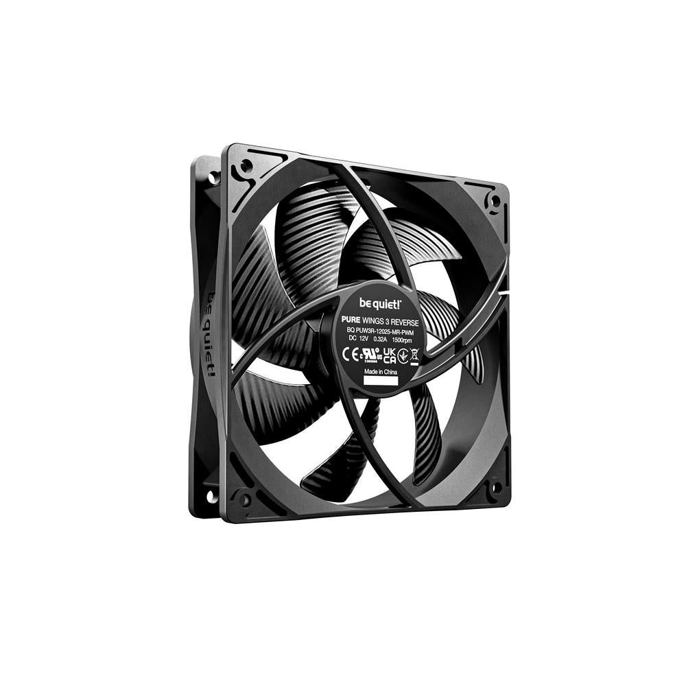 be quiet! Pure Wings 3 120mm PWM Reverse Lüfter Triple Pack 3 Lüfter enthalten invertierte Lüfterblätter