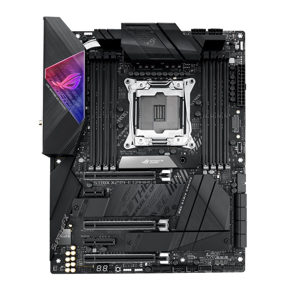 ASUS ROG Strix X299-E Gaming II Intel X299 ATX LGA 2066 Mainboard für Intel Core X-Series Wi-Fi 6 AX