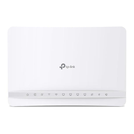 TP-Link VX231v Wi-Fi 6 Internet Box 4, Super-VDSL 35b Modem Router, 4× Gigabit-Ports, AX1800 WLAN