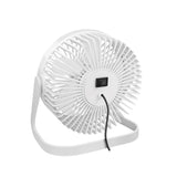 LogiLink USB-Schreibtischventilator, 15,24 cm, 40 dB, weiß