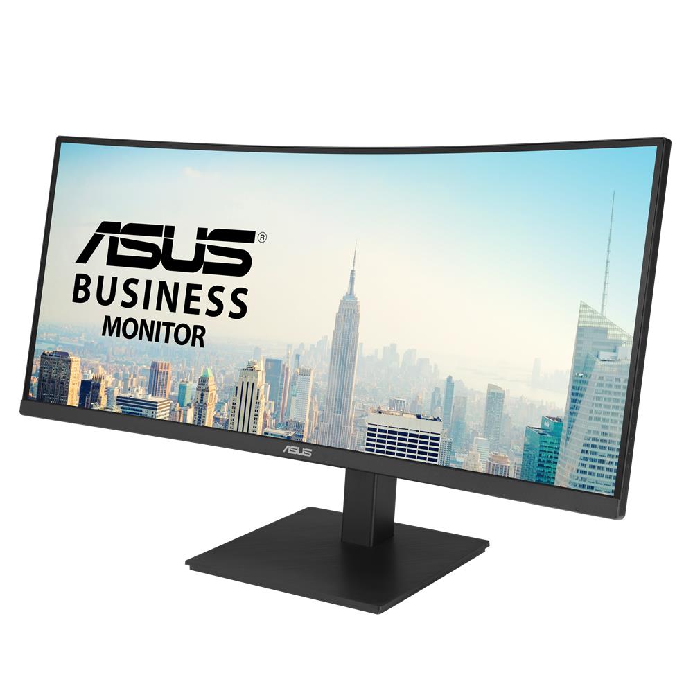 ASUS VA34VCPSN 34 Zoll Docking Monitor (3440 x 1440, 1500R Krümmung, USB-C PD 65W, RJ45, USB-Hub)