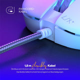 ENDORFY LIX Plus, Ultraleichte Gaming-Maus (59 g), 19000 DPI, Weiß | EY6A003
