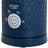 Adler AD 4494 Milchaufschäumer elektrisch Dunkelblau für Kaffeespezialitäten