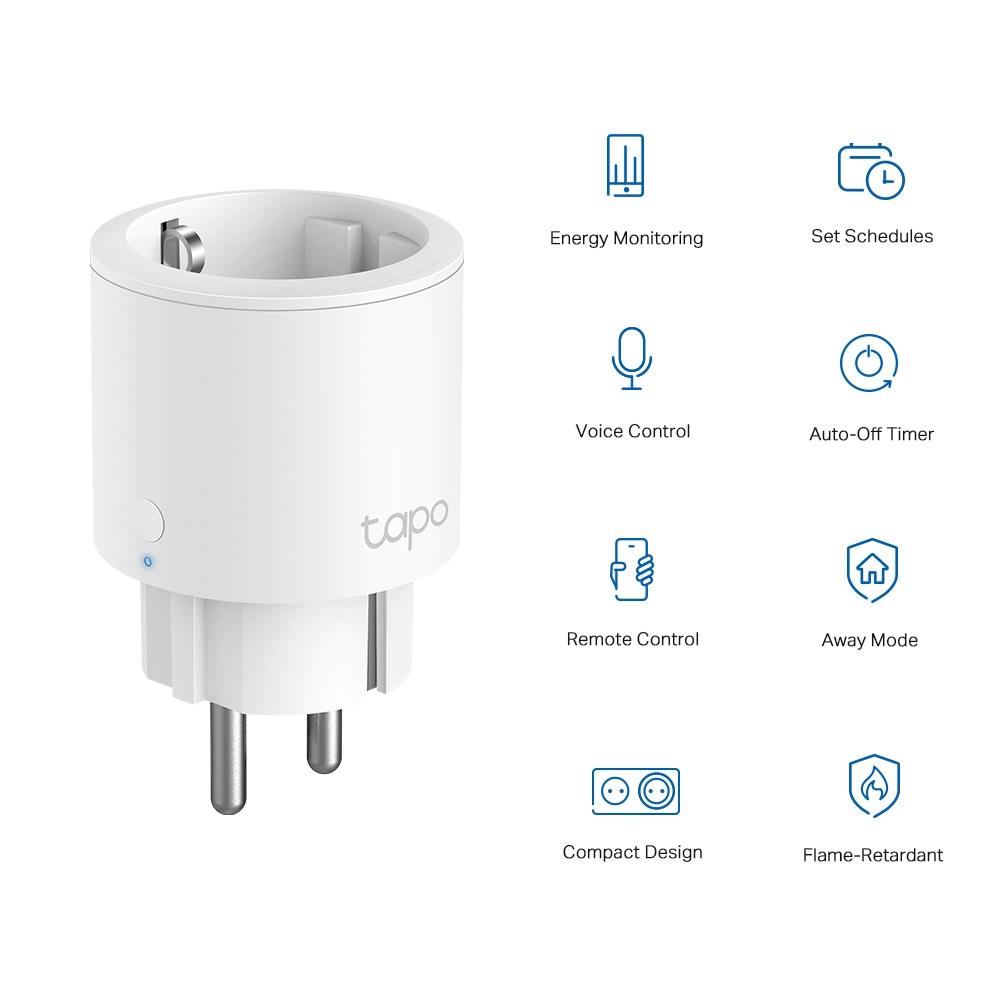 TP-Link Tapo P115 4er Pack Smart WLAN Steckdose Energieüberwachung App Steuerung