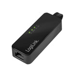 LogiLink USB 3.0-Ethernet Adapter, USB-A/M zu RJ45/F