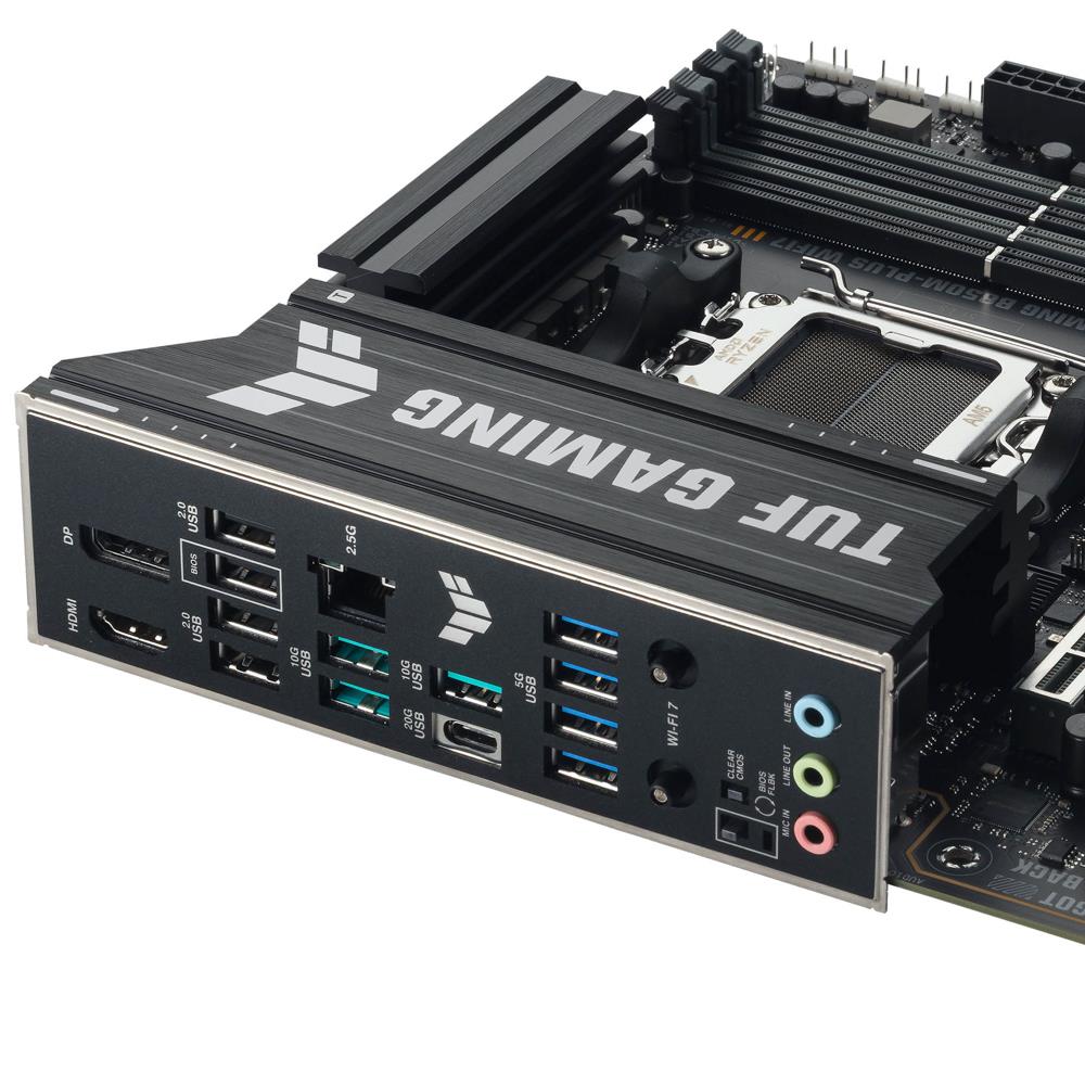 ASUS TUF GAMING B850M-PLUS WIFI7 Mainboard AM5 micro ATX DDR5 PCIe 5.0 WiFi 7