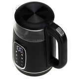Adler AD 1305 Glas-Wasserkocher mit Temperaturregelung, LED-Anzeige, 1,7 L, 2200 W