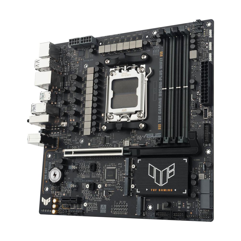 ASUS TUF GAMING B850M-PLUS WIFI7 Mainboard AM5 micro ATX DDR5 PCIe 5.0 WiFi 7