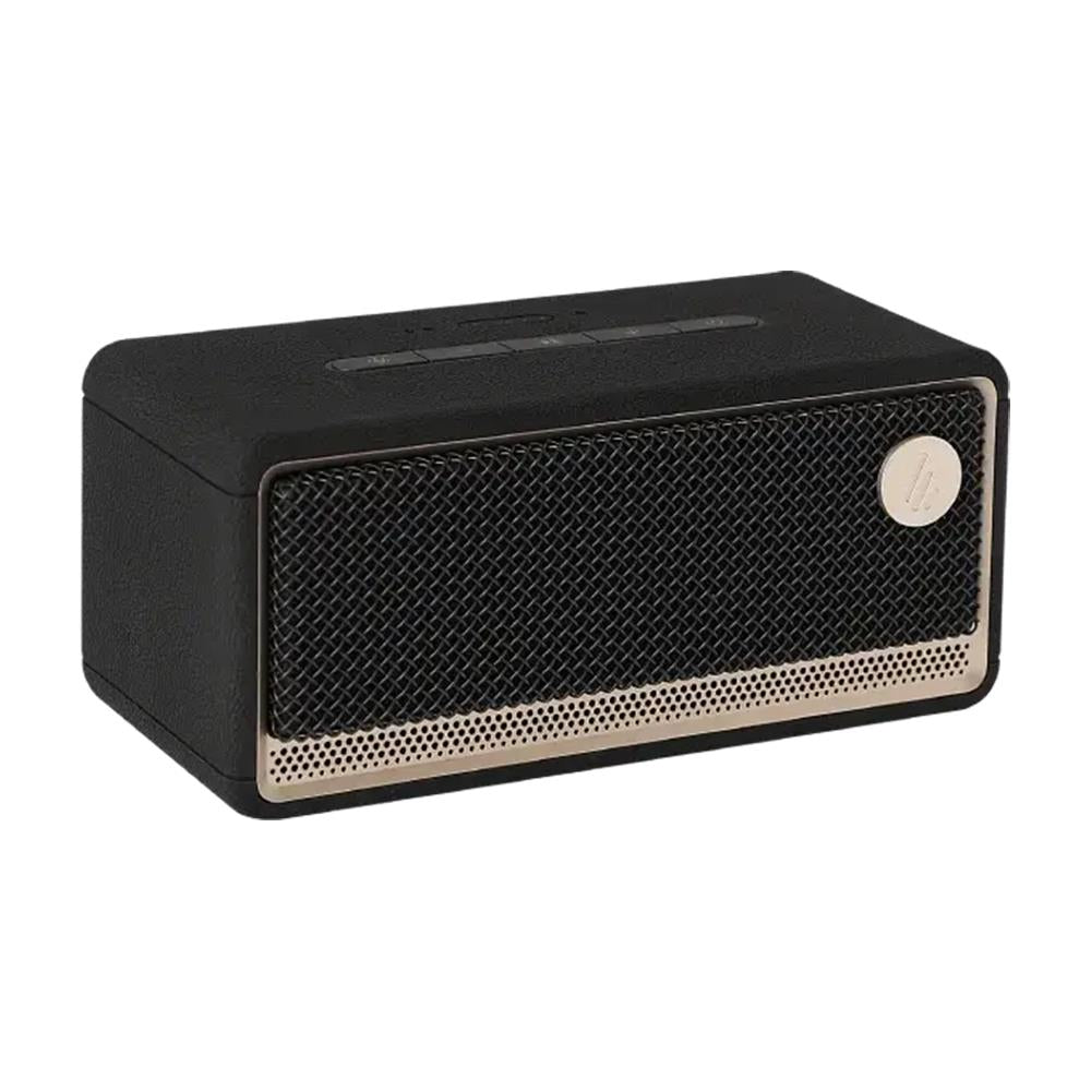 Edifier ES60 Bluetooth Lautsprecher, Schwarz - Ambientebeleuchtung, bis zu 9h Akku, IP66 wasserfest & staubdicht