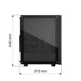 ENDORFY Ventum 200 ARGB ATX PC Gehäuse mit Glasfenster