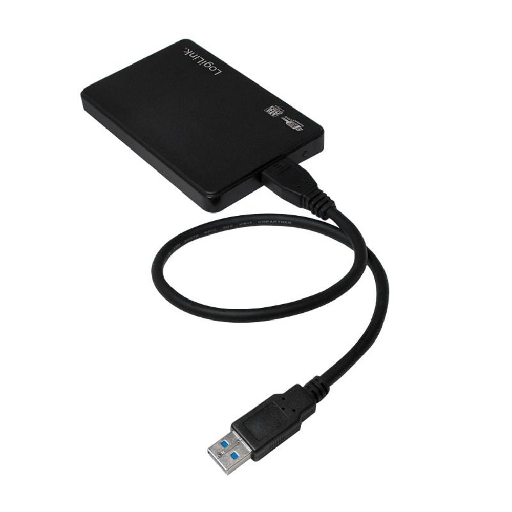 LogiLink Festplattengehäuse 2,5" SATA USB 3.0 Schwarz