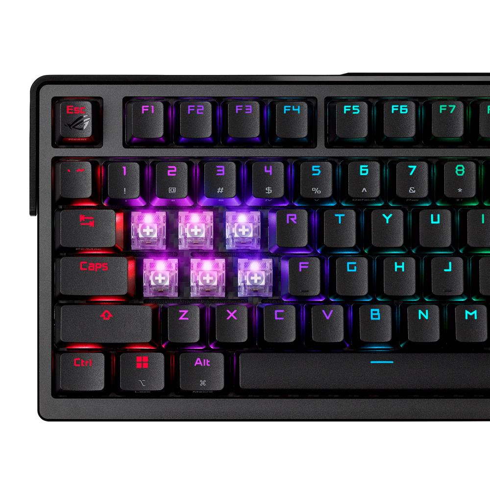ASUS ROG Azoth Extreme 75% Gaming Tastatur QWERTZ OLED Wireless RGB