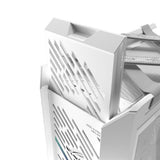 ASUS ROG Strix Helios II White EATX Mid Tower Gaming PC Gehäuse mit 4 Lüftern