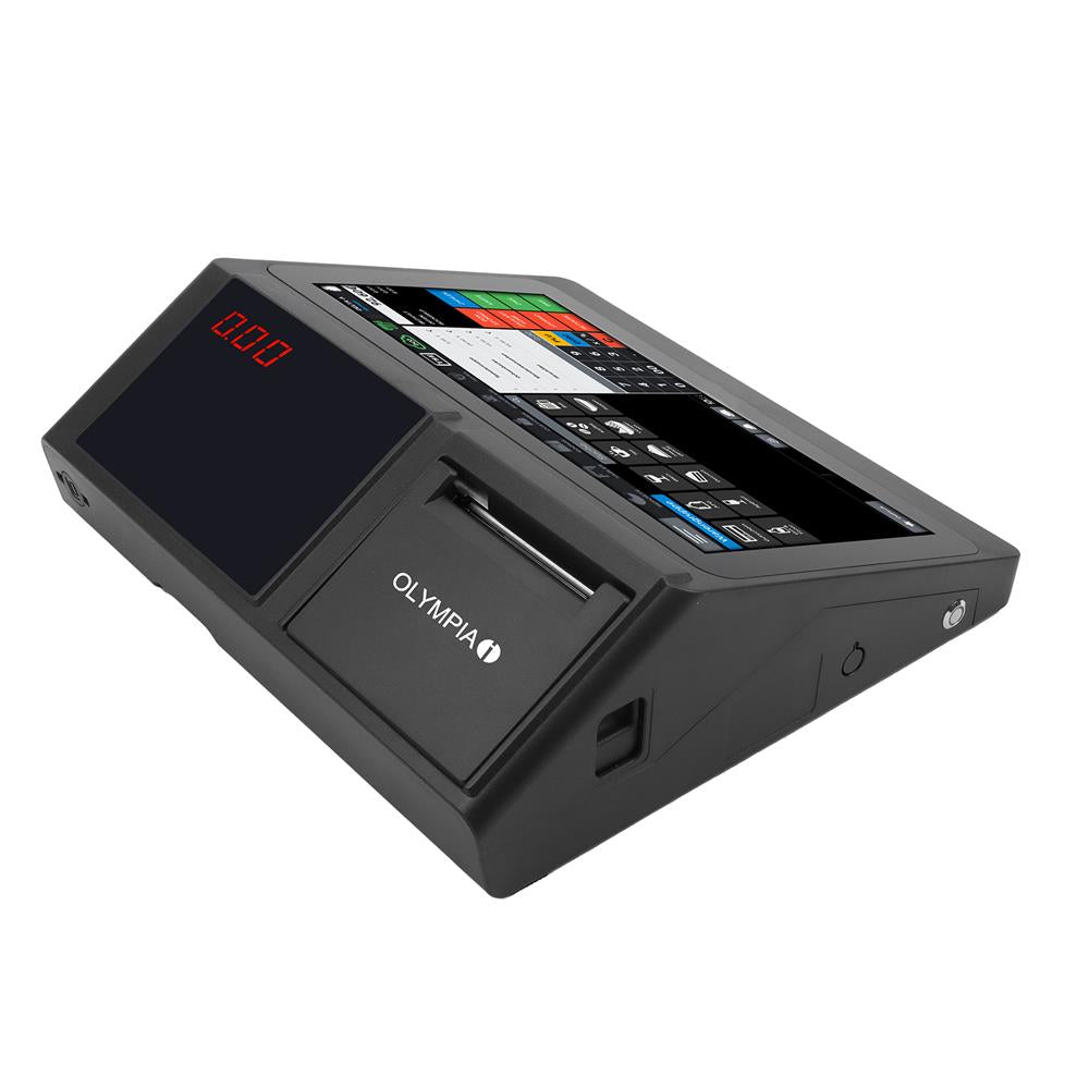 Olympia Registrierkasse T110 Kassensystem mit 10,1 Zoll Touchdisplay
