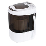 Camry CR 8054 Mini Waschmaschine mit Schleuder 3 kg Braun