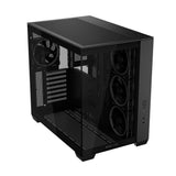 ASUS A32 PLUS TG ARGB Black ATX PC Gehäuse mit Panorama Glas und GPU bis 420 mm