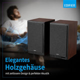 Edifier R2750DB MKII – 3‑Wege Hi‑Res Lautsprecher, 144W RMS, HDMI eARC