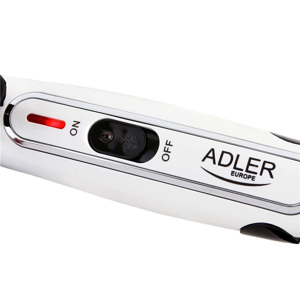 Adler 2in1 Glätteisen / Lockenstab AD 2104 Haarglätter 50W weiß