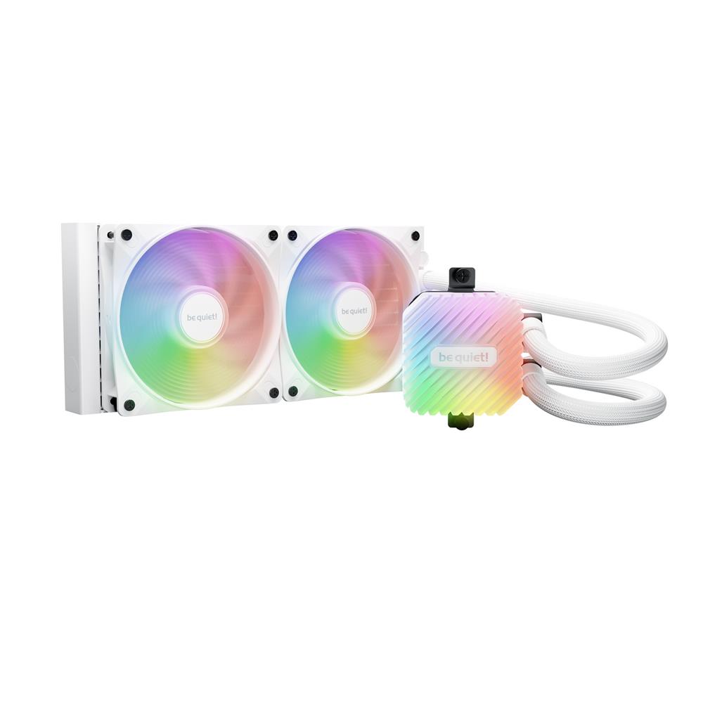 be quiet! Light Loop 240mm White Wasserkühlung 2x Light Wings LX 120mm PWM high-speed ARGB Lüfter White