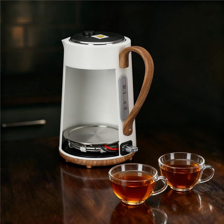 Adler AD 1352 Wasserkocher 1,7 L STRIX Safety Abschaltautomatic Kabelaufbewahrungsfach Weiß