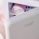 Adler AD 8084g Mini Kühlschrank 4 L, thermoelektrische Kühlbox, klein, tragbar, mit Kühl- und Heizfunktion, für Auto und Zuhause, Kosmetikkühlschrank, Getränkekühler, Grau