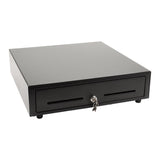 Olympia Kassenlade LD 410AT Metall Geldlade Münzfächer Scheinfächer schwarz