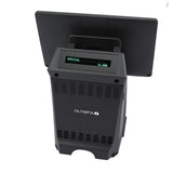Olympia Registrierkasse T210 Kassensystem für Restaurant und Gastronomie Schwarz