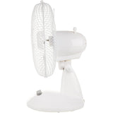 Adler AD 7302 Tischventilator Weiß 23 cm Durchmesser Zwei Geschwindigkeitsstufen