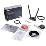 ASUS PCE-AX58BT WLAN Netzwerkkarte 6 PCIe AX3000 Dualband 160MHz Wi-Fi 6 Adapter