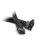 be quiet! 12V-2X6 / 12VHPWR 90° CABLE PCI-E für Grafikkarten 90° abgewinkelter Stecker ausgelegt für 600W