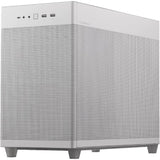 ASUS Prime AP201 MicroATX Gehäuse weiß Mesh-Design unterstützt ATX-Netzteile