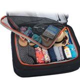 Camry CR 6881b Business Rucksack 24 L erweiterbar, Handgepäck Rucksack 40x20x30 cm, Laptoprucksack bis 15,6 Zoll, RFID, USB, YKK-Reißverschlüsse, wasserabweisend, schwarz