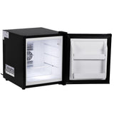 Adler AD 8089 Mini Kühlschrank Getränkekühlschrank mit LED Innenbeleuchtung Schwarz
