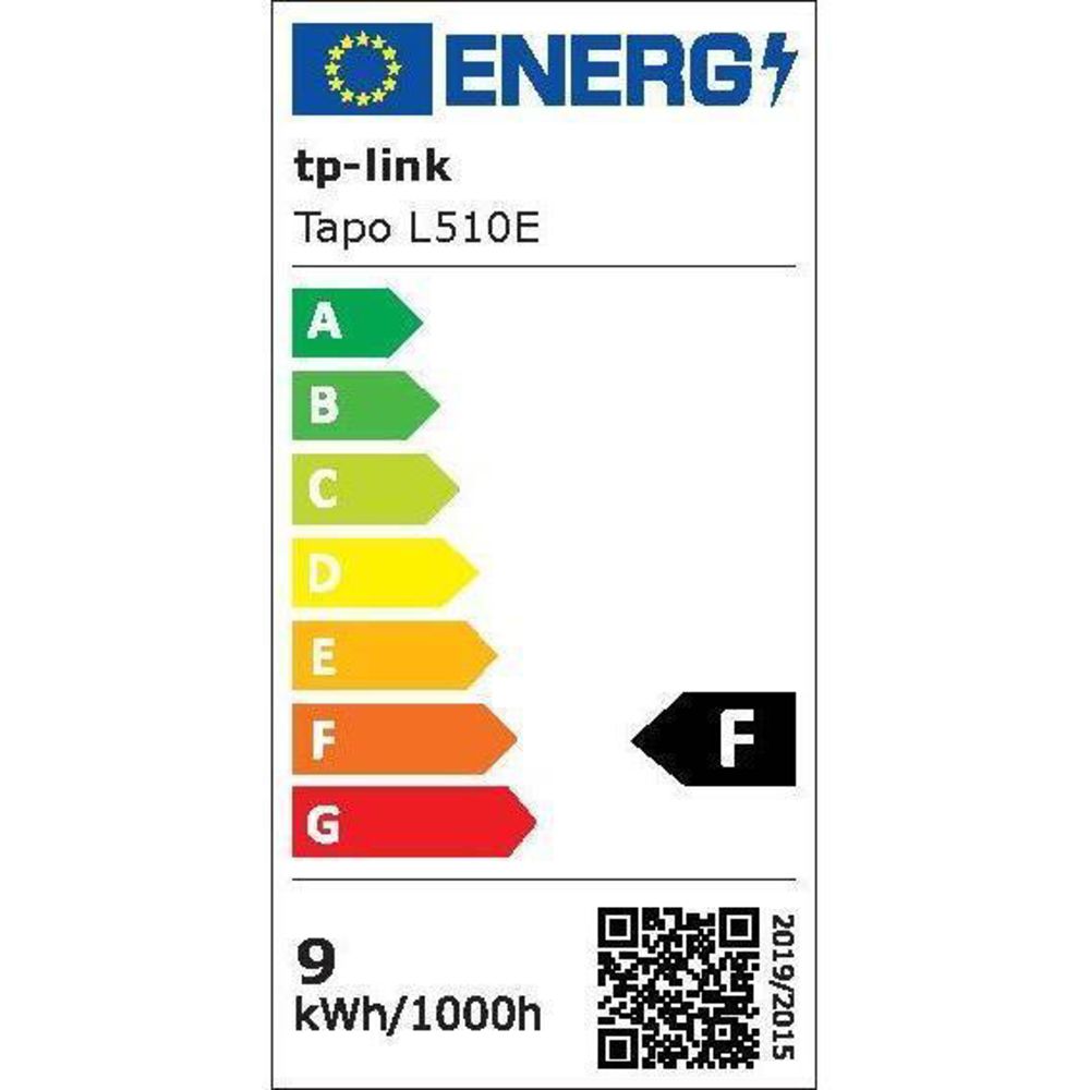 TP-Link Tapo L510E Smarte WLAN-Glühbirne E27, dimmbar, 8.7W, Sprachsteuerung, Zeitpläne