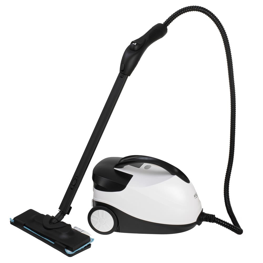 Adler AD 7070 4-in-1 Dampfreiniger für Böden Kleidung Fenster und Fugen Weiß