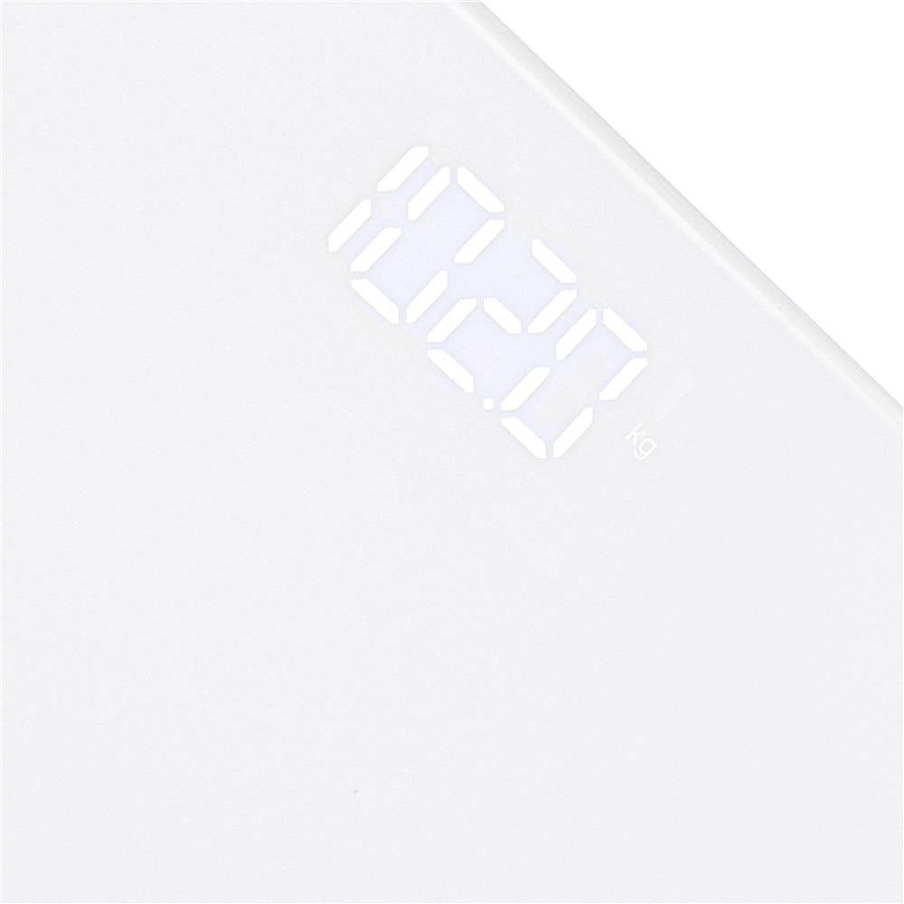 Adler AD 8188 Digitale Badezimmerwaage 180 kg mit LED Anzeige Weiß