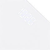 Adler AD 8188 Digitale Badezimmerwaage 180 kg mit LED Anzeige Weiß