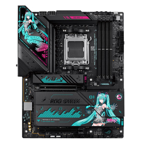 ASUS ROG Strix X870E-H Gaming WiFi7 Hatsune Miku Edition Mainboard AM5 ATX DDR5