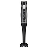 Adler AD 4622 Stabmixer, Pürierstab mit Edelstahlklingen, abnehmbarem Pürieraufsatz, ergonomischem Griff, 300 W, für Suppen, Saucen und Smoothies, Schwarz