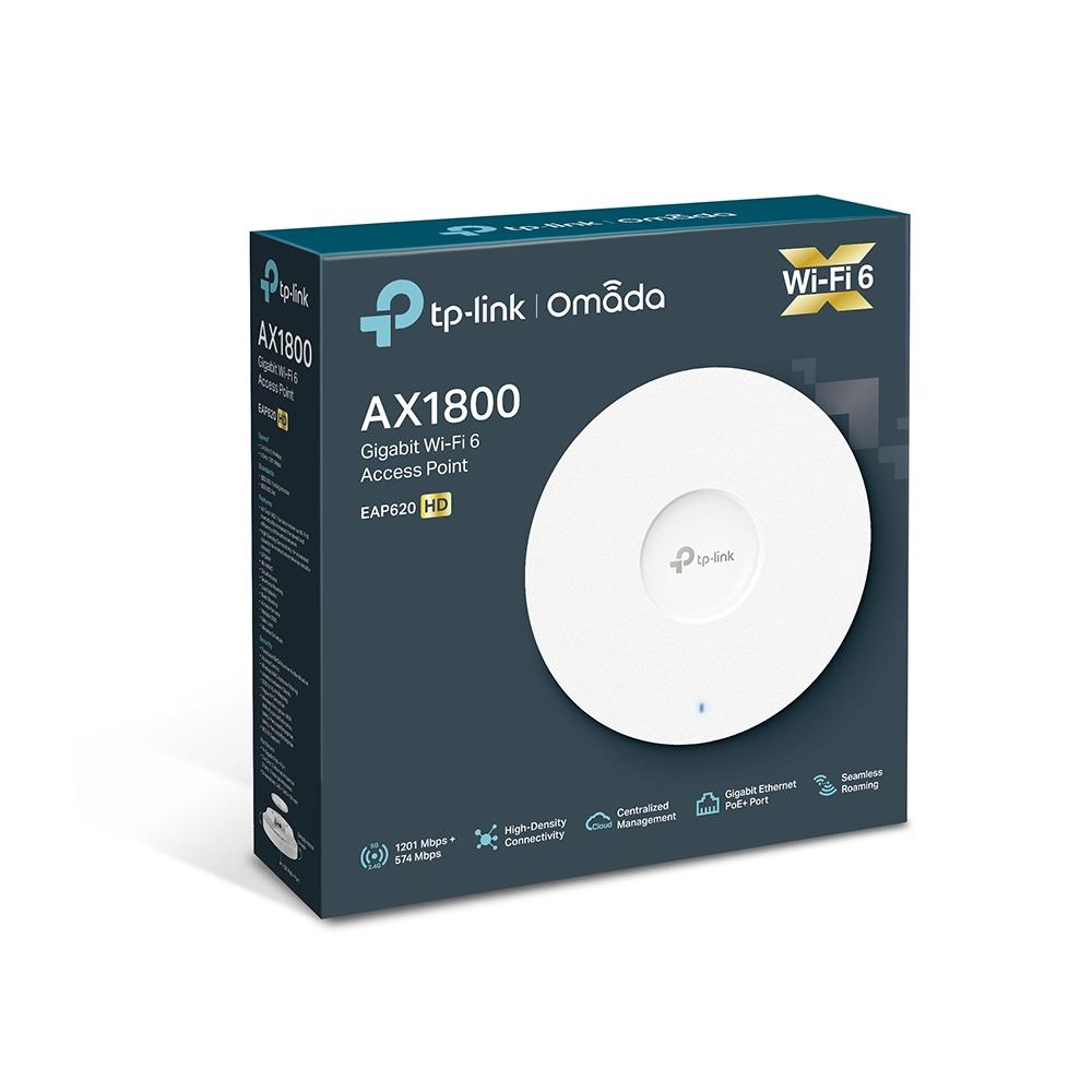 TP-Link EAP620 HD AX1800-Wi-Fi 6-Dualband-Accesspoint zur Deckenmontage