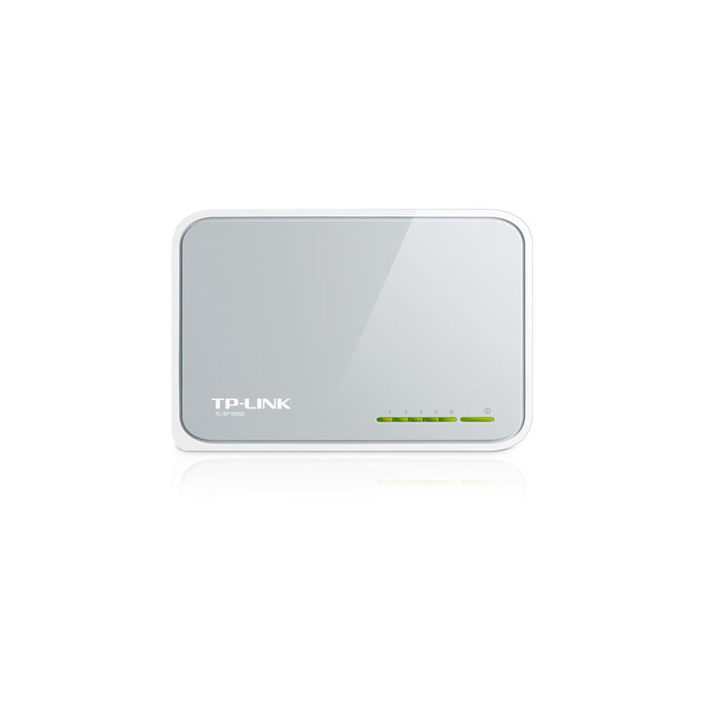 TP-Link TL-SF1005D 5-Port 10/100Mbit/s Unmanaged Desktop Switch Auto-MDI/MDIX