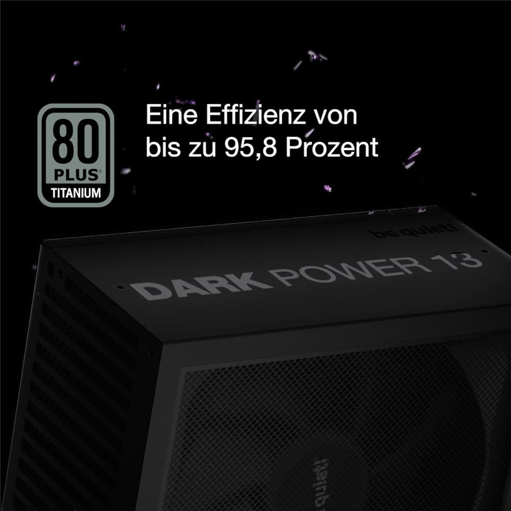 be quiet! DARK POWER 13 750W PC-Netzteil 80 PLUS® Titanium leiser Betrieb