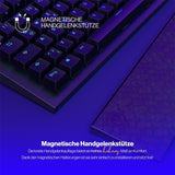ENDORFY Omnis (schwarz, DE-Layout, Kailh RGB Red), Tastatur, Beleuchtet, Kabellos, Handauflage