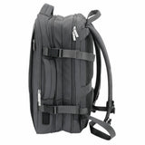 Camry CR 6881dg Business Rucksack 24 L erweiterbar, Handgepäck Rucksack 40x20x30 cm, Laptoprucksack bis 15,6 Zoll, RFID, USB, YKK-Reißverschlüsse, wasserabweisend