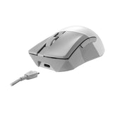 ASUS ROG Gladius III Wireless AimPoint White RGB Gaming Maus optischer Sensor 36.000 dpi weiß