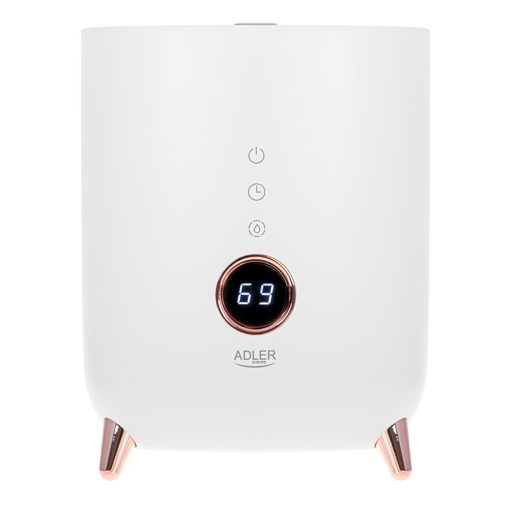 Adler AD 7972 Ultraschall Luftbefeuchter elektrisch Humidifier ultra leise weiß