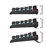 ENDORFY EY5A076 - Keyboards (US) Thock 75% Kailh RD, Tastatur, Schwarz, ENG-Layout, Beleuchtet